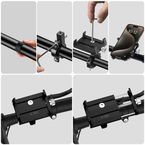 TECH-PROTECT V4 UNIVERSAL BIKE MOUNT BLACK Tech-Protect