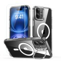 ESR CLASSIC HYBRID KICKSTAND HALOLOCK MAGSAFE & TEMPERED GLASS IPHONE 16 CLEAR ESR