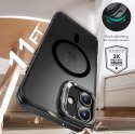 ESR CLASSIC HYBRID KICKSTAND HALOLOCK MAGSAFE & TEMPERED GLASS IPHONE 16 FROSTED BLACK ESR