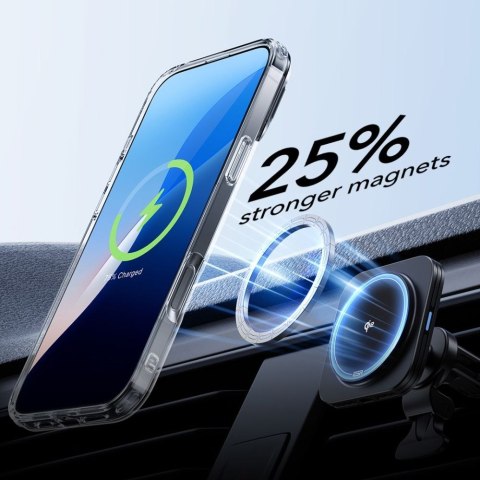 ESR CLASSIC HYBRID KICKSTAND HALOLOCK MAGSAFE & TEMPERED GLASS IPHONE 16 PLUS CLEAR ESR