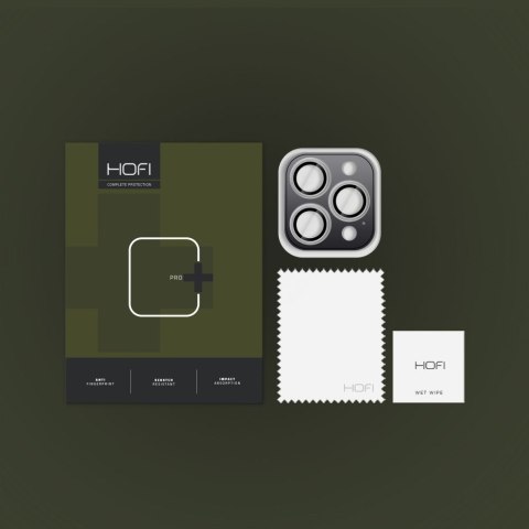 OSŁONA APARATU HOFI CAMRING PRO+ IPHONE 16 PRO / 16 PRO MAX / 17 PRO / MAX CLEAR Hofi