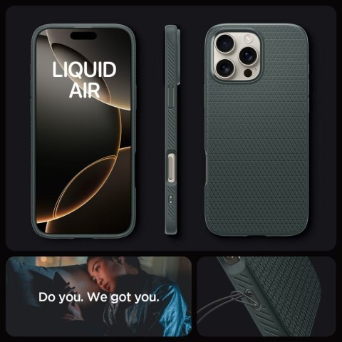 SPIGEN LIQUID AIR IPHONE 16 PRO MAX ABYSS GREEN Spigen