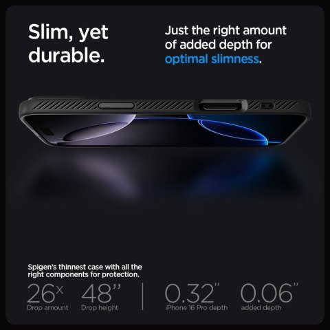 SPIGEN LIQUID AIR IPHONE 16 PRO MATTE BLACK Spigen
