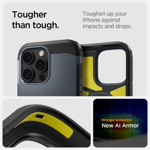 SPIGEN TOUGH ARMOR MAG MAGSAFE IPHONE 16 PRO MAX METAL SLATE Spigen