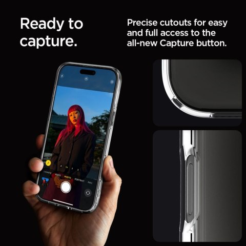 SPIGEN ULTRA HYBRID IPHONE 16 PRO CRYSTAL CLEAR Spigen