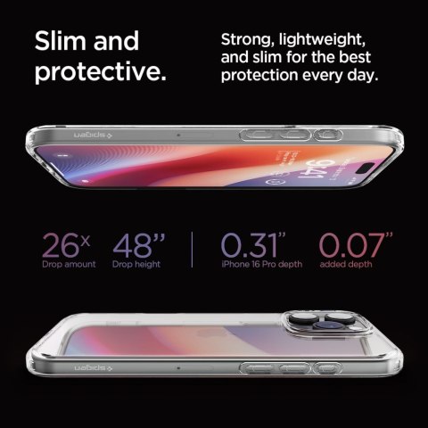 SPIGEN ULTRA HYBRID IPHONE 16 PRO CRYSTAL CLEAR Spigen
