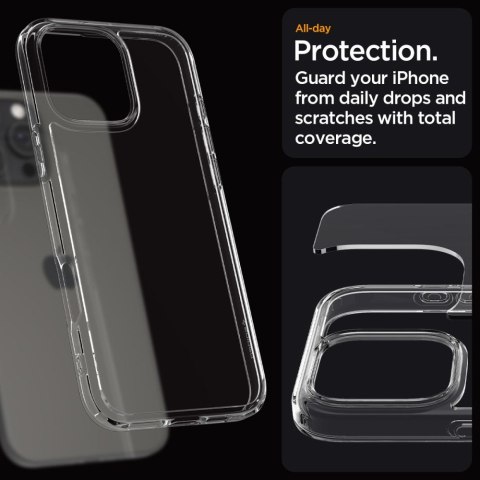SPIGEN ULTRA HYBRID IPHONE 16 PRO MAX CRYSTAL CLEAR Spigen