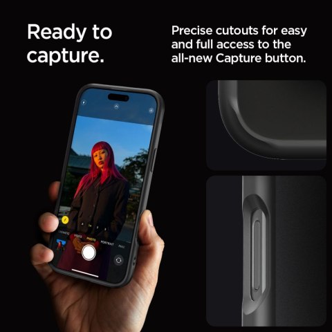 SPIGEN ULTRA HYBRID IPHONE 16 PRO MAX FROST BLACK Spigen