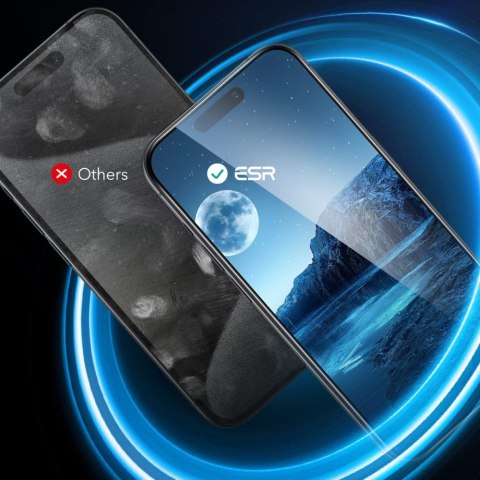 SZKŁO HARTOWANE ESR TEMPERED GLASS 2-PACK IPHONE 16 PRO MAX CLEAR ESR