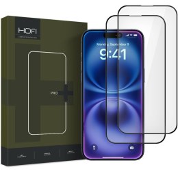 SZKŁO HARTOWANE HOFI GLASS PRO+ 2-PACK IPHONE 16 BLACK Hofi