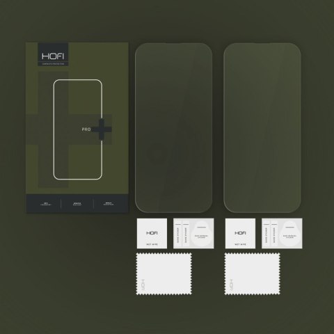 SZKŁO HARTOWANE HOFI GLASS PRO+ 2-PACK IPHONE 16 CLEAR Hofi