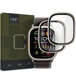 SZKŁO HARTOWANE HOFI GLASS RING 2-PACK APPLE WATCH ULTRA 1 / 2 (49 MM) TITANIUM Hofi