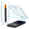 SZKŁO HARTOWANE SPIGEN GLAS.TR "EZ FIT AC" 2-PACK IPHONE 16 PRO / 17 / 17 PRO CLEAR Spigen