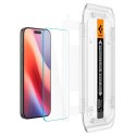 SZKŁO HARTOWANE SPIGEN GLAS.TR "EZ FIT AC" 2-PACK IPHONE 16 PRO / 17 / 17 PRO CLEAR Spigen