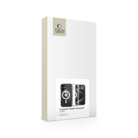 TECH-PROTECT FLEXAIR HYBRID MAGSAFE IPHONE 16 CLEAR Tech-Protect
