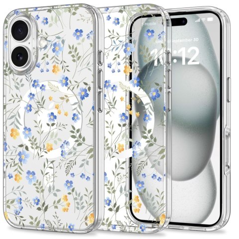 TECH-PROTECT MAGMOOD MAGSAFE IPHONE 16 SPRING FLOWERS Tech-Protect