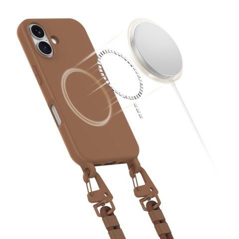 TECH-PROTECT MAGNECKLACE MAGSAFE IPHONE 16 CHOCOLATE BROWN Tech-Protect