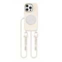 TECH-PROTECT MAGNECKLACE MAGSAFE IPHONE 16 PRO COSMIC LATTE Tech-Protect