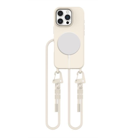 TECH-PROTECT MAGNECKLACE MAGSAFE IPHONE 16 PRO COSMIC LATTE Tech-Protect