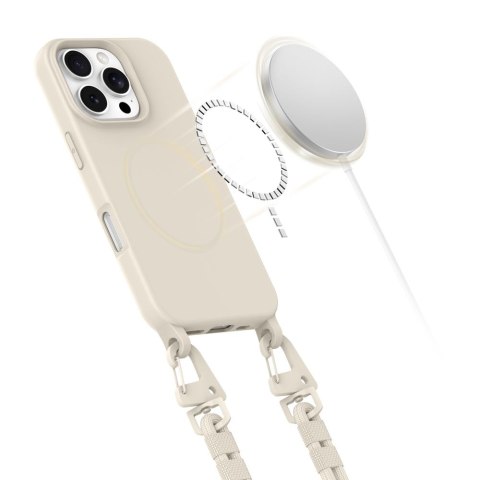 TECH-PROTECT MAGNECKLACE MAGSAFE IPHONE 16 PRO MAX COSMIC LATTE Tech-Protect