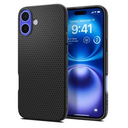 SPIGEN LIQUID AIR IPHONE 16 MATTE BLACK Spigen