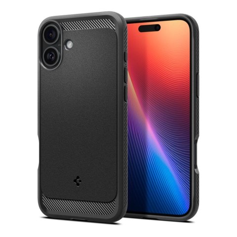 SPIGEN RUGGED ARMOR MAG MAGSAFE IPHONE 16 MATTE BLACK Spigen
