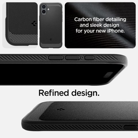SPIGEN RUGGED ARMOR MAG MAGSAFE IPHONE 16 MATTE BLACK Spigen