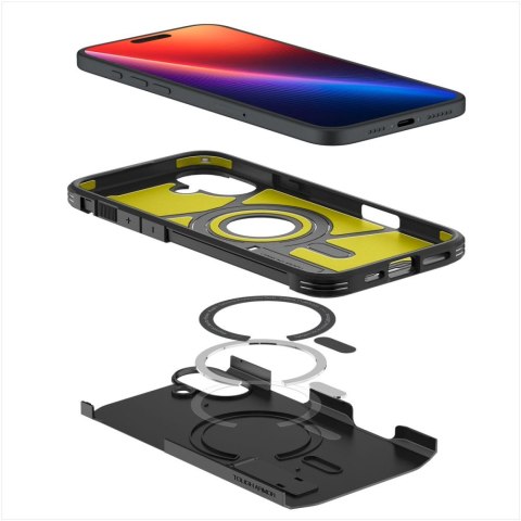 SPIGEN TOUGH ARMOR MAG MAGSAFE IPHONE 16 BLACK Spigen