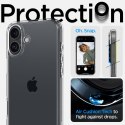 SPIGEN ULTRA HYBRID IPHONE 16 CRYSTAL CLEAR Spigen