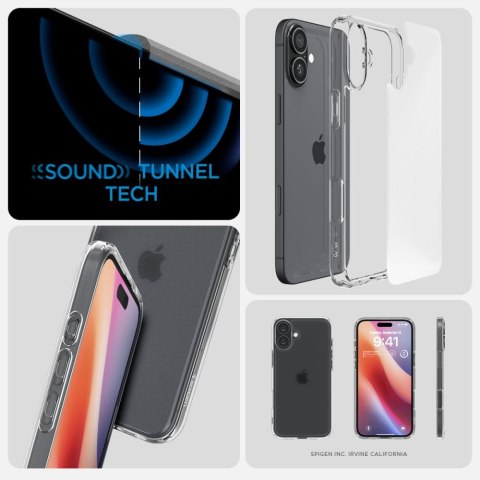SPIGEN ULTRA HYBRID IPHONE 16 FROST CLEAR Spigen