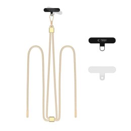 TECH-PROTECT C2S ROPE CROSSBODY STRAP BEIGE/GOLD Tech-Protect
