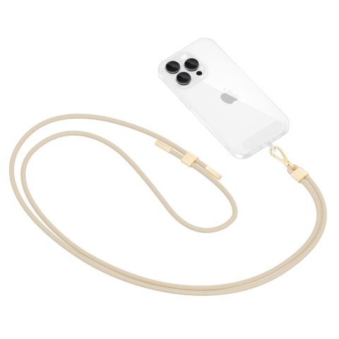 TECH-PROTECT C2S ROPE CROSSBODY STRAP BEIGE/GOLD Tech-Protect