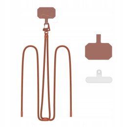 TECH-PROTECT C5S ROPE CROSSBODY STRAP CHOCOLATE BROWN Tech-Protect