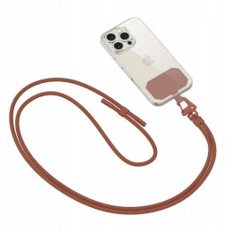 TECH-PROTECT C5S ROPE CROSSBODY STRAP CHOCOLATE BROWN Tech-Protect