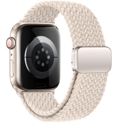 TECH-PROTECT NYLONMAG APPLE WATCH 8 / 9 / 10 / 11 / SE (40 / 41 / 42 MM) NATURAL TITANIUM Tech-Protect