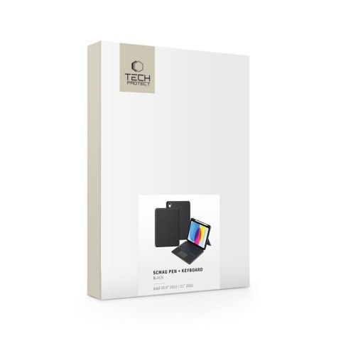 TECH-PROTECT SCMAG PEN + KEYBOARD IPAD 10.9" 10 / 2022 / 11" 11 / 2025 BLACK Tech-Protect