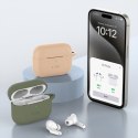 TECH-PROTECT SILICONE HOOK APPLE AIRPODS PRO 1 / 2 CAFFE LATTE Tech-Protect