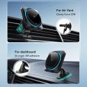 ESR HALOLOCK CRYOBOOST MAGNETIC MAGSAFE DASHBOARD & VENT CAR MOUNT WIRELESS CHARGER QI2 15W FROSTED ONYX ESR