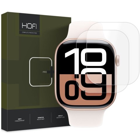 FOLIA HYDROŻELOWA HOFI HYDROFLEX PRO+ 2-PACK APPLE WATCH 10 / 11 (42 MM) CLEAR Hofi