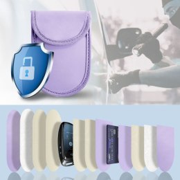 KLATKA FARADAYA TECH-PROTECT KLR100 POUCH KEYLESS RFID SIGNAL BLOCKER CASE LAVENDER Tech-Protect