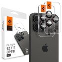 OSŁONA APARATU SPIGEN OPTIK PRO L-SERIES GLAS.TR "EZ FIT" CAMERA PROTECTOR 2-PACK IPHONE 14 PRO / MAX / 15 PRO / MAX / 16 PRO /  Spigen