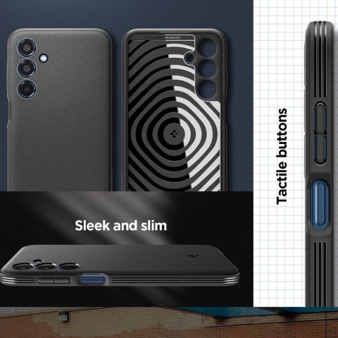 SPIGEN ESSENTIAL SANDBLAST GALAXY M35 5G MATTE BLACK Spigen