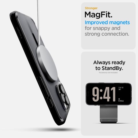 SPIGEN ULTRA HYBRID 'T' MAG MAGSAFE IPHONE 16 PRO FROST BLACK Spigen