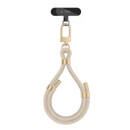 TECH-PROTECT C4S ROPE WRIST STRAP BEIGE/GOLD Tech-Protect