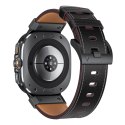 TECH-PROTECT DELTA PRO SAMSUNG GALAXY WATCH ULTRA 2024 / 2025 (47 MM) LEATHER BLACK Tech-Protect