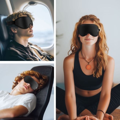 TECH-PROTECT EYESHADE SLEEP MASK MATTE BLACK Tech-Protect