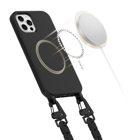 TECH-PROTECT MAGNECKLACE MAGSAFE IPHONE 12 / 12 PRO BLACK Tech-Protect