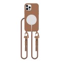 TECH-PROTECT MAGNECKLACE MAGSAFE IPHONE 12 / 12 PRO CHOCOLATE BROWN Tech-Protect