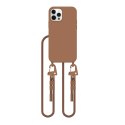 TECH-PROTECT MAGNECKLACE MAGSAFE IPHONE 12 / 12 PRO CHOCOLATE BROWN Tech-Protect