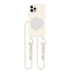 TECH-PROTECT MAGNECKLACE MAGSAFE IPHONE 12 / 12 PRO COSMIC LATTE Tech-Protect